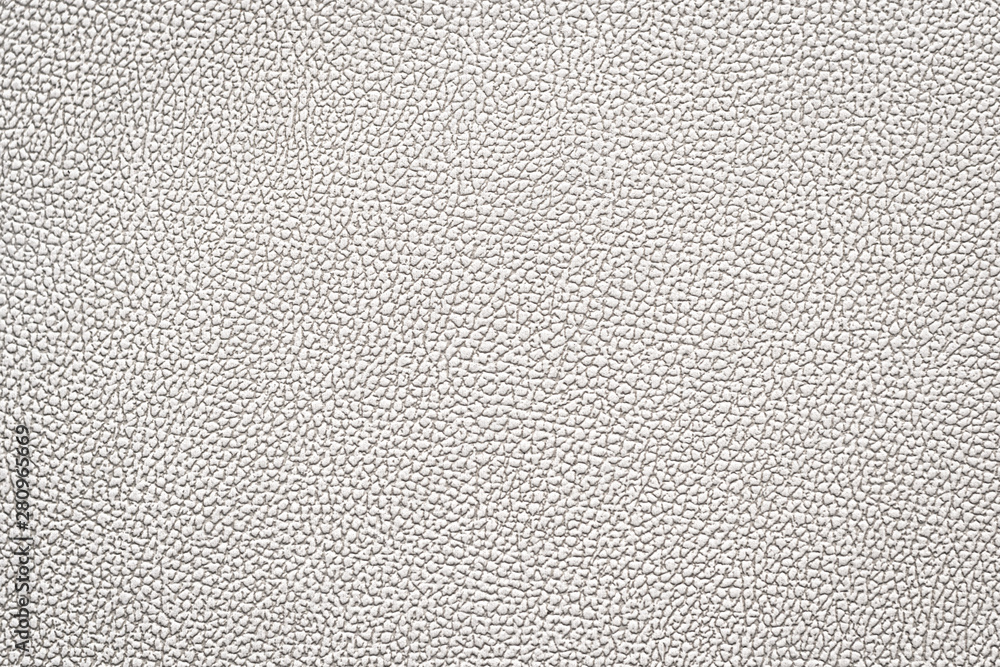 Poster Old White Leather Texture Background used as luxury classic leather space for text or image backdrop design