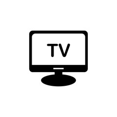 Television icon vector symbol illustration