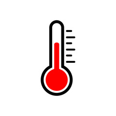 Thermometer symbol icon vector illustration