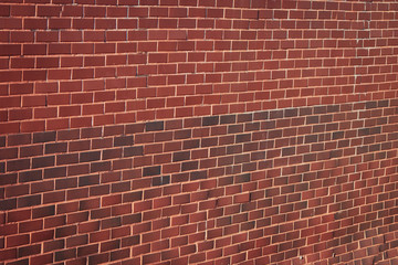 Red Bricks Wall Background