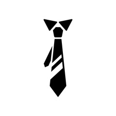 Tie symbol icon vector illustration