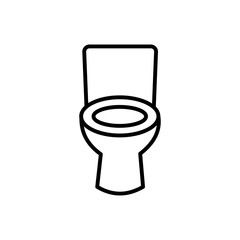 Toilet symbol icon vector illustration