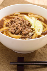 肉カレーうどん