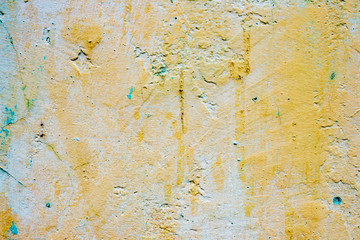 Texture of a concrete wall with cracks and scratches which can be used as a background