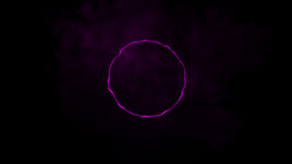 Colorful circle energy element. Texture background design.