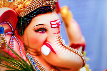 lord ganesha , indian  ganesh festival.