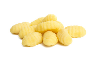potato gnocchi isolated