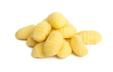 potato gnocchi isolated