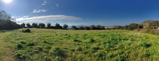 Obraz premium Pozzuoli e capo Miseno