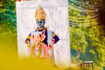 lord ganesha , indian  ganesh festival.