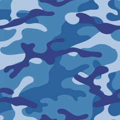 Fototapeta na wymiar Military camouflage seamless pattern. Khaki texture. Trendy background. Abstract color vector illustration. For design wallpaper, wrapping paper, fabric.