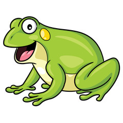 Frog Cartoon Style