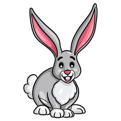 Rabbit Cartoon Style