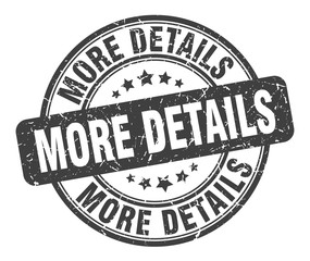 more details stamp. more details round grunge sign. more details