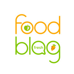 Fototapeta premium food blog template