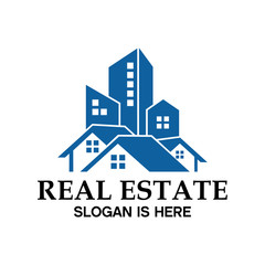 real estate and residential logo