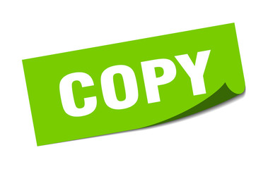 copy sticker. copy square isolated sign. copy