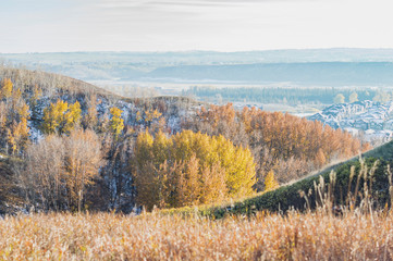 autumn in the mountains