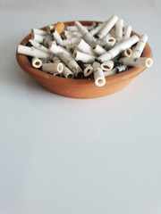 cigarettes in ashtray