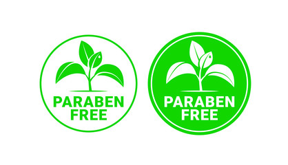 Paraben Free sign or stamp symbol. Vector illustration