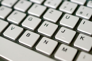 Eine einfache Tastatur für einen Computer