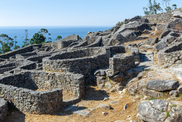 Castro of Santa Trega, province of Pontevedra, Spain