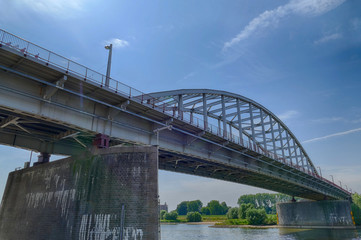 Historische Brücke in Arnheim in den Niederlanden