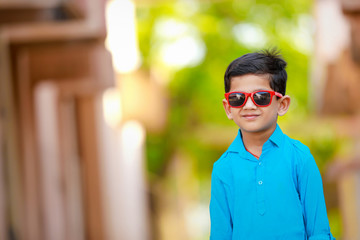 indian child  on traditional clothing