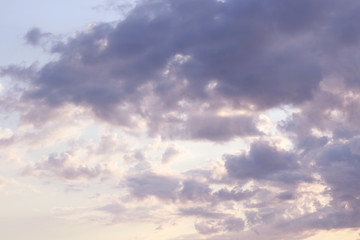 epic sunset storm clouds