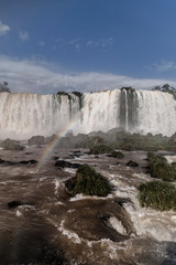 waterfall in mountains