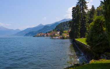 View of Bellagio, a small village on Como lake, Italy.