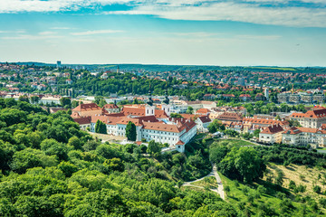 Fototapeta na wymiar Strahov Monastery in Prague, Czech Republic.