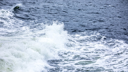 stormy ocean scenery background