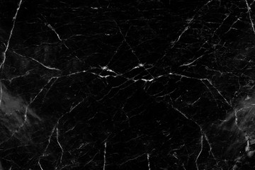 Fototapeta na wymiar Black marble, Abstract natural marble black and white pattern for background and design.