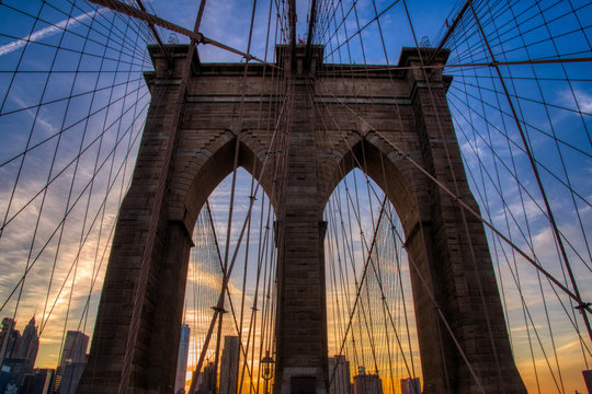 Brooklyn Bridge Sunset