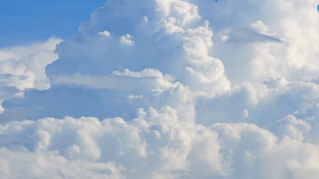 Time lapse of clouds explode background.