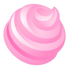 Zephyr icon. Cartoon of zephyr vector icon for web design isolated on white background