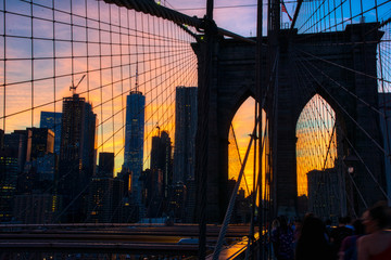 Brooklyn Bridge Sunset