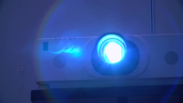 Projector licht buring conference