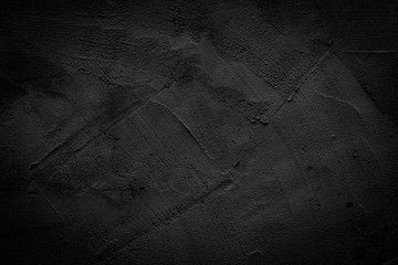 Black wall texture pattern rough background.