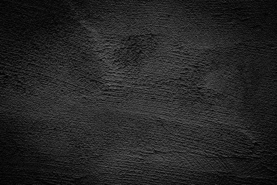 Black wall texture pattern rough background.