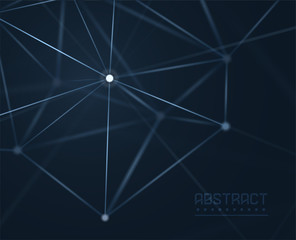 Abstract polygonal space