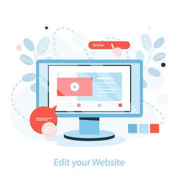 Create a website process