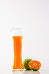 Fresh orange juice for health
