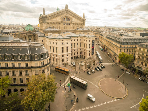 Paris Opera House from Lafayette Gallery (Galeries Lafayette), Paris, France