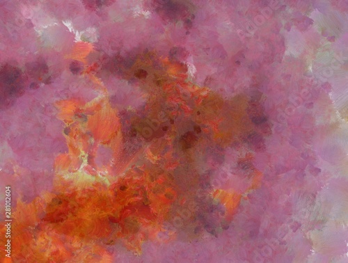 Art Texture Creative Oil Background Striped And Splashes