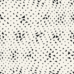 abstract seamless geometric triangle vector pattern, modern background monochrome texture, simple fashion pillow design