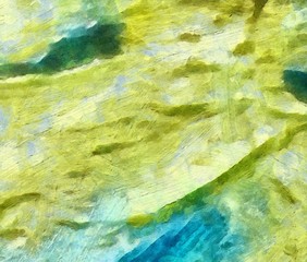 Art texture, creative oil background, striped and splashes, concrete simple original grunge backdrop, dry textured oil paint, template for cards, banners and prints designed.