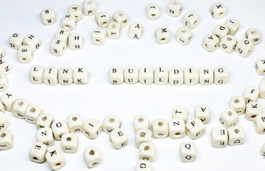 ecommerce email blogging online advertising and social media marketing term wooden abc link building.