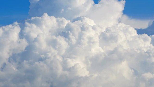 Time lapse of clouds explode background.